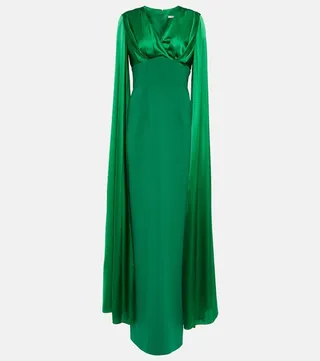 Crepe gown