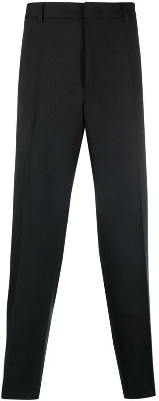 Straight-Leg Tailored Trousers