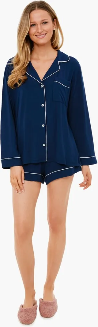 Gisele Long Sleeve Short PJ Set