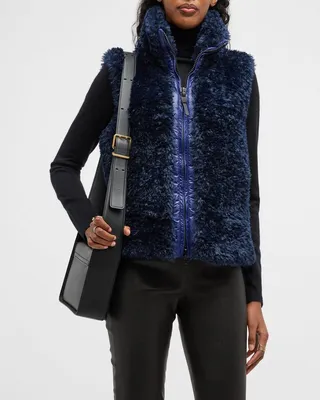 Regal Faux Teddy Vest