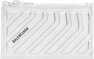 Balenciaga Logo Print Raised Pattern Cardholder