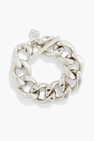 Silver-tone bracelet