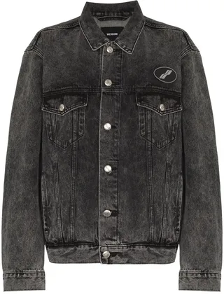 Logo Patch Denim Jacket