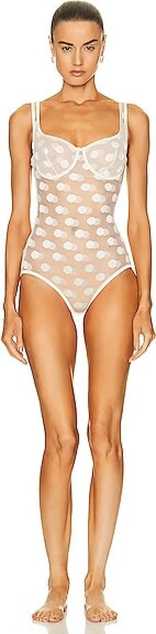 ERES Gala Bodysuit in Cream