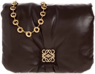Loewe Goya Puffer Chained Shoulder Bag