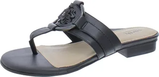 Womens Leather Thong Thong Sandals