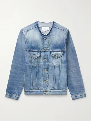 Frayed Denim Jacket