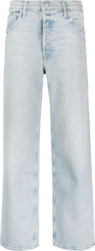 Spinner wide leg jeans