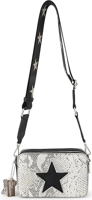 Vintage Havana Linda (Snake Multi) Cross Body Handbags