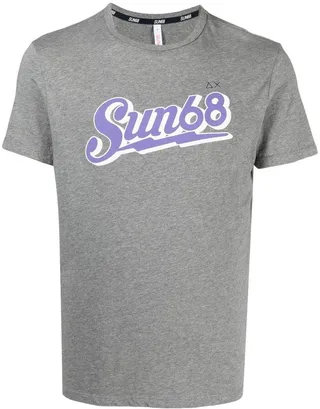logo-print T-shirt