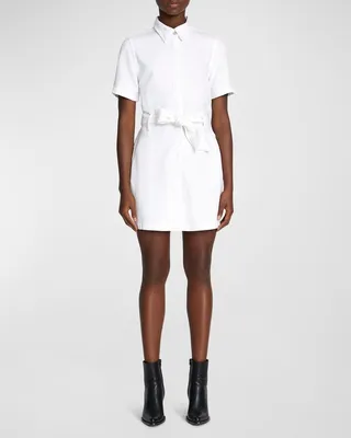 Mini Denim Shirtdress