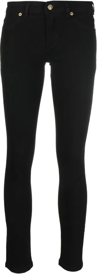 Skinny-Cut Leg Trousers