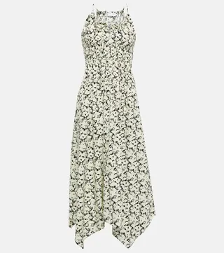 White Label cotton midi dress