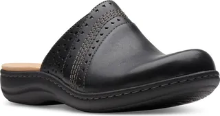 Clarks Women's Laurieann Ease Perforated Slip-On Clogs Women's Shoes