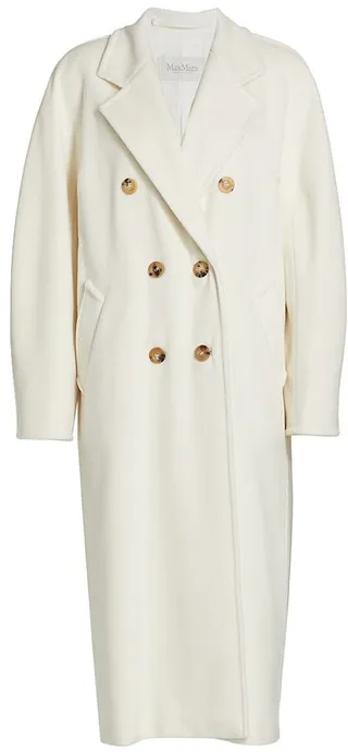 101801 Icon Madame Wool & Cashmere Double-Breasted Coat