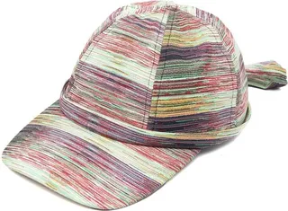 Stripe-Print Cap