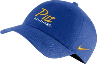 Pitt Campus 365 Nike Unisex College Adjustable Hat in Blue