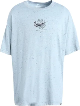 "nike Sportswear ""move To Zero"" Men's T-shirt " T-shirt Sky Blue
