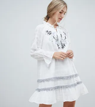 Stevie May Exclusive Benita embroidered mini dress