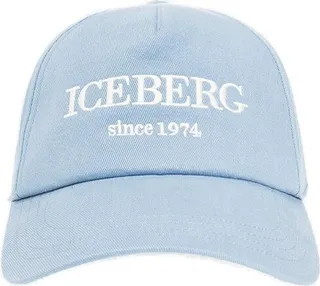 Iceberg Logo Embroidered Baseball Cap