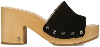 Hannalee Suede Platform Clogs