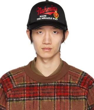 Nahmias Black Miracle Way Trucker Cap