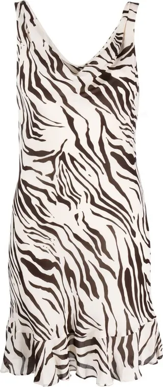 Rudie zebra-print mini dress