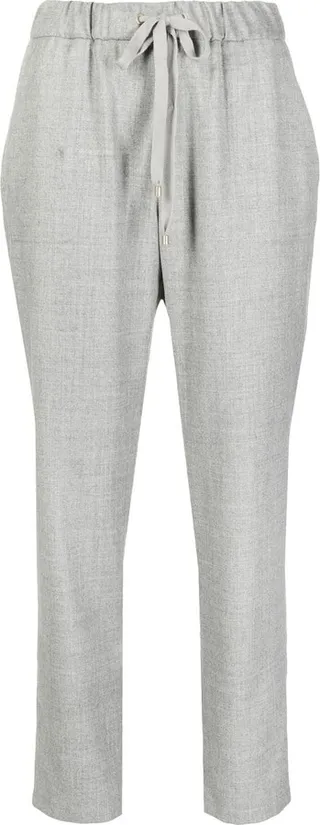 Drawstring Tailored Trousers