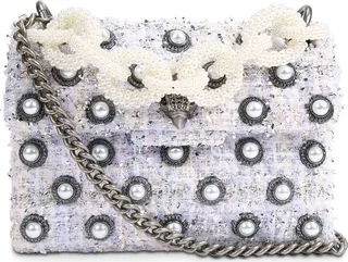 mini Kensington tweed tote bag