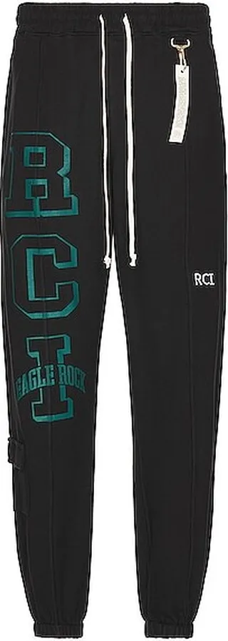 Reese Cooper Eagle Rock Sweatpants in Black