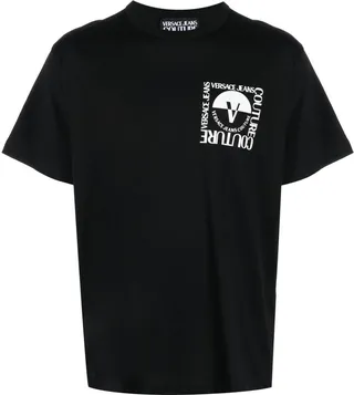 logo-print cotton T-shirt