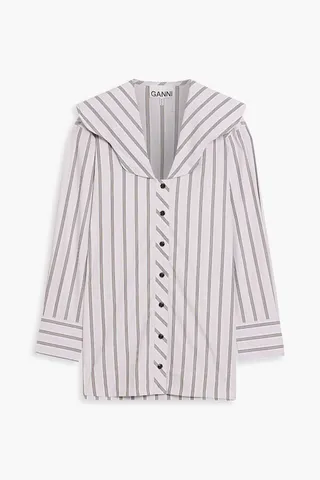 Striped cotton shirt