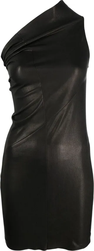 Athena leather dress