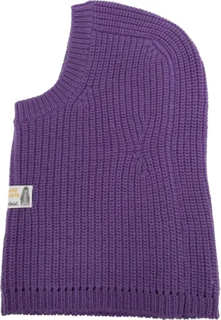 Ribbed Knit Balaclava