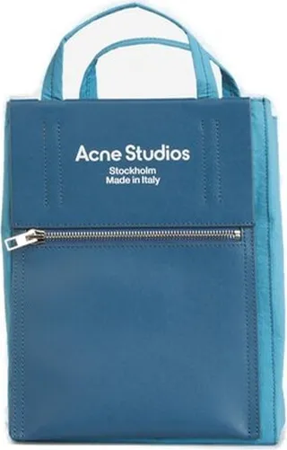 Acne Studios Papery Logo Printed Tote Bag