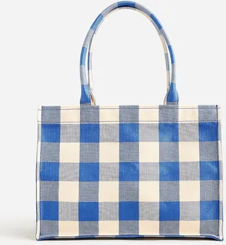 Marseille tote in woven fabric