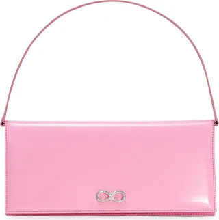 Crystal Bow leather bag