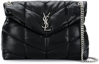 medium Loulou leather shoulder bag