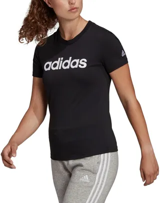 adidas Women's Essentials Cotton Linear Logo T-Shirt