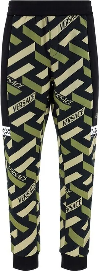 Versace La Greca Print Sweatpants