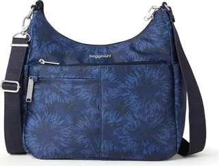 Baggallini Anti-Theft Free Time Crossbody Bag - Blue