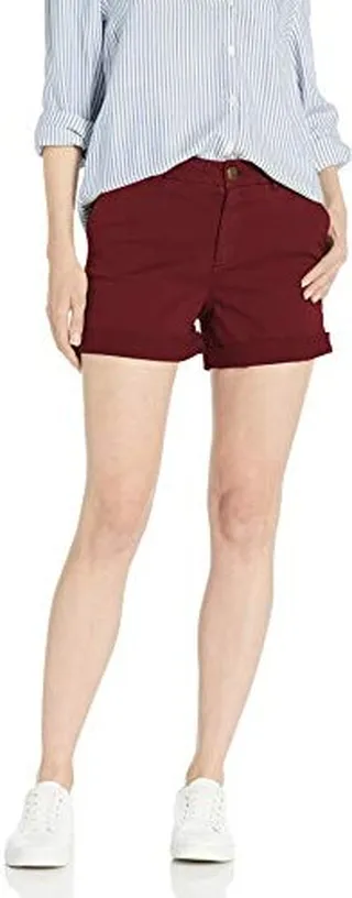 Goodthreads Women's High-Rise Chino Girlfriend Short