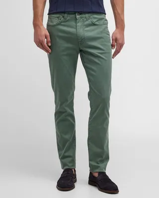 Men's Cotton-Silk Twill Pants