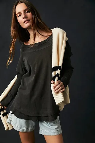 Two Timing Tee by We The Free at Free People