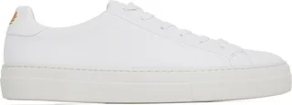 Fred Perry White Leather Sneakers