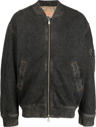 Denim Bomber Jacket