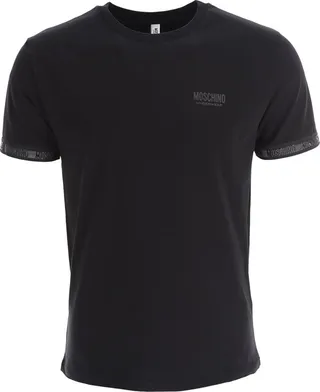 Moschino Logo Printed Crewneck T-Shirt