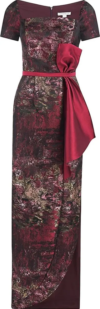 Layne Jacquard Column Gown