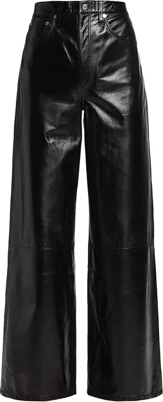 Annina Patent Leather Trousers