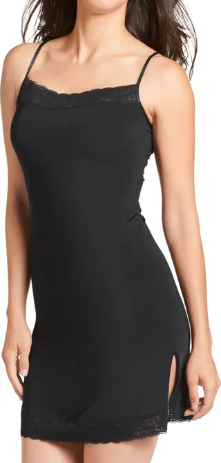 Jockey Women's No Panty Line Promise Tactel Lace Slip Dress